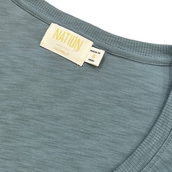 Nation LTD Tabitha Full Sleeve V Neck Top - Picture 5 of 7